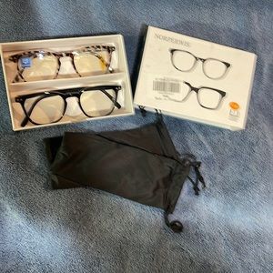 Norperwis readers +1.50 blue light with carrying/cleaning bags! NEW!!
